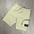 Stone Island Jersey Shorts - Oat